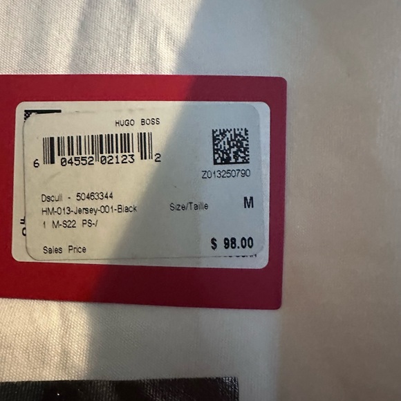 Hugo Boss Men’s White Tshirt size Medium - Picture 4 of 5